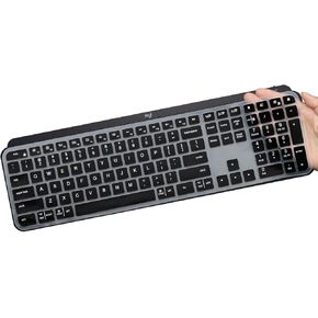 غطاء لوحة المفاتيح للوحة المفاتيح Logitech MX Keys/Logitech Craft Advanced Wireless Keyboard غطاء لوحة المفاتيح السيليكون الرفيع للغاية، واقي ملحقات لوحة المفاتيح Logitech MX Keys/Logitech Craft - شفاف in Kuwait
