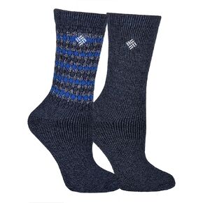 Columbia Womens Wool Crew Casual Sock, Navy, 4-10 US in Kuwait