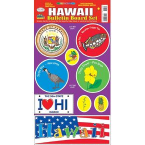 Gallopade Publishing Group Hawaii Bulletin Board Set (9780635068040)