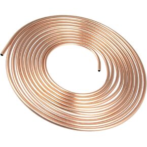 Motoforti Universal Brake Line, 5/16 Car Brake, Metal, Copper Tone, 1 Pcs