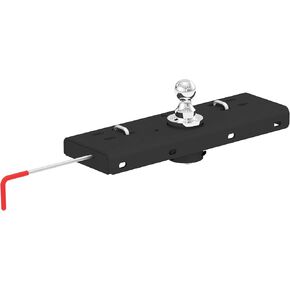 CURT 60607 Double Lock Gooseneck Hitch with 2-5/16-Inch Flip-and-Store Ball, 30,000 lbs