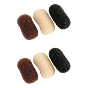 Uonlytech 6pcs Bump Up Hair Clip Volume Hair Base Insert Sponge Bump It Up Volume Hair Base Hair Sponge Bump Up for Women DIY Hairstyle