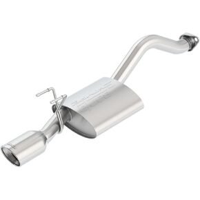 BORLA 11828 Axle-Back Performance Exhaust System for 2012-2015 Honda Civic 4 Cyl. T-304 Stainless Steel S-Type Sound Single Right Rear Exit Single 4.25" x 3.5" Oval Polished T-304 Stainless Steel Tip.