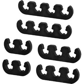 6PCS Spark Plug Wire Separator & Spark Plug Wire Holder for 7mm 8mm 8.5mm 8.8mm Spark plug Wire,Universal 2/3/4 Wire Spark Plug Wire Separators for Engine Bay Maintenance