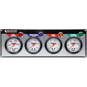 Allstar ALL80093 4-Gauge Panel Kit