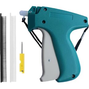 Tagging Gun for Clothing, Mini Stitch Gun for Clothes - with 2 Needle, 2000 Black & 2000 White Micro Fasteners, Fine Stitch Gun Quilting Sewing Hemming Quick Stitch Tag Gun Kit.