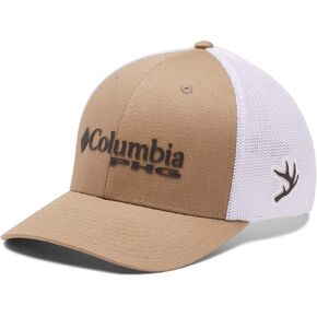 Columbia Unisex PHG Logo Mesh Ball Cap - High, Cordovan/Deer, Large/X-Large