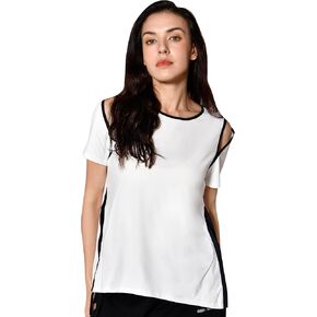 Women's Short Sleeve T-Shirt Workout Shirts Women Athletic Tops Breathable Yoga T-Shirts with Side Slits