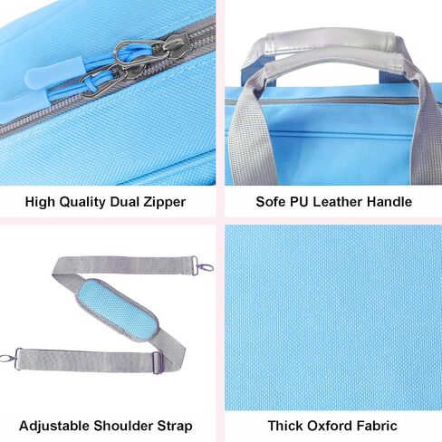 2 Inch 3 Ring Zipper Binder - Trapper Keeper Binder with Strap - 500 Sheet Capacity & Multi-Pockets for School and Office Binder Organizer (Black) in Kuwait