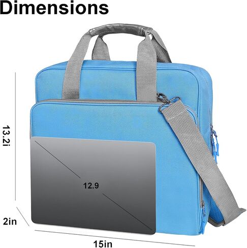 2 Inch 3 Ring Zipper Binder - Trapper Keeper Binder with Strap - 500 Sheet Capacity & Multi-Pockets for School and Office Binder Organizer (Black) in Kuwait
