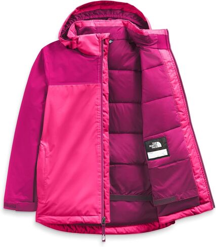 سترة الأطفال المعزولة Snowquest Plus من THE NORTH FACE ملهى وردي Sz XL in Saudi Arabia