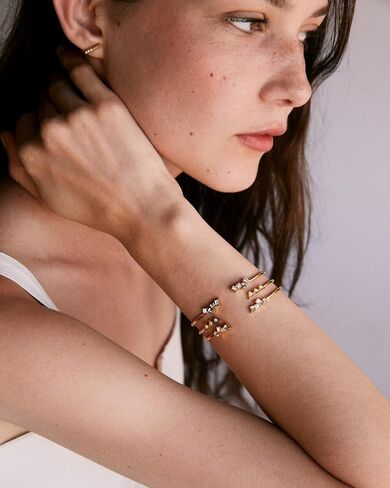 Bryan Anthonys Tribe Bracelet, 14K Gold Bracelets for Women, Pendant, Adjustable Cuff Style in Kuwait