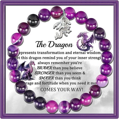 PARTNER Dragon Lover Gift Dragon Spirit Animal Gift Dragon Charm Jewelry Dragon Bracelet Jewelry Inspiration Gift for Friend in Saudi Arabia