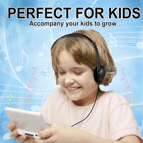 CN-Outlet Bulk Headphones for Classroom Kids Multi Colored 50 Pack, Wholesale Over Ear Student Head Phones Perfect for Schools, Libraries, Computer Lab, Testing Centers, Museums, Hotels in Kuwait