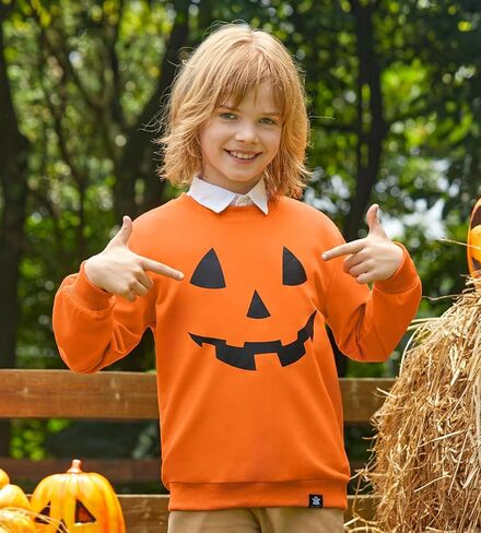 BesserBay Halloween Kids Long Sleeve Sweatshirt 4-12 Years in Saudi Arabia