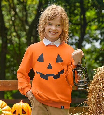 BesserBay Halloween Kids Long Sleeve Sweatshirt 4-12 Years in Saudi Arabia