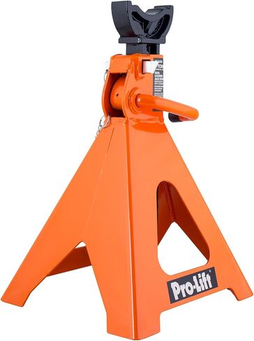 زوج حاملات رافعة Pro-Lift للخدمة الشاقة 6 طن - دبابيس قفل مزدوجة - قفل المقبض ودبوس التنقل لمتجر إصلاح السيارات مع أمان إضافي in Kuwait
