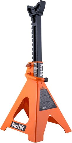 زوج حاملات رافعة Pro-Lift للخدمة الشاقة 6 طن - دبابيس قفل مزدوجة - قفل المقبض ودبوس التنقل لمتجر إصلاح السيارات مع أمان إضافي in Kuwait