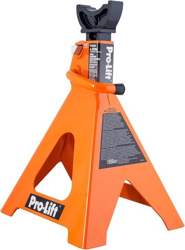 زوج حاملات رافعة Pro-Lift للخدمة الشاقة 6 طن - دبابيس قفل مزدوجة - قفل المقبض ودبوس التنقل لمتجر إصلاح السيارات مع أمان إضافي in Kuwait