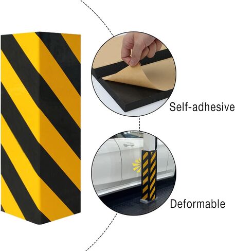 Garage Wall Protector Foam Wall Corner Guard for Parking Garages - Wall Edge Protector Protect Your Car - Garage Wall - Wall Corner Edge and Bumpers Corner Guards in Saudi Arabia