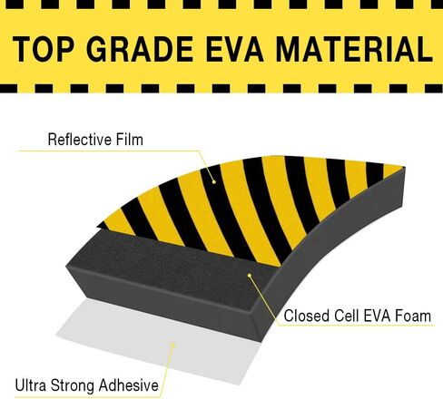 Garage Wall Protector Foam Wall Corner Guard for Parking Garages - Wall Edge Protector Protect Your Car - Garage Wall - Wall Corner Edge and Bumpers Corner Guards in Saudi Arabia
