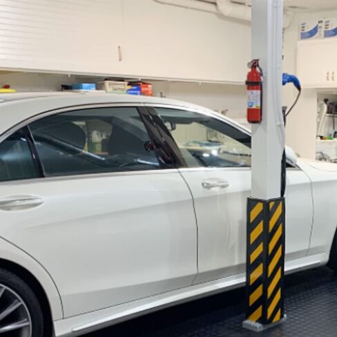 Garage Wall Protector Foam Wall Corner Guard for Parking Garages - Wall Edge Protector Protect Your Car - Garage Wall - Wall Corner Edge and Bumpers Corner Guards in Saudi Arabia
