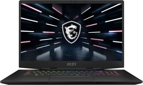 MSI Stealth GS77 17.3" QHD 240Hz Ultra Thin & Light Gaming Laptop: Intel Core i7-12700H RTX 3080 Ti 32GB DDR5 1TB NVMe SSD, USB-Type C, Thunderbolt 4, CNC Aluminum, Win11 Pro: Core Black 12UHS-083 in Saudi Arabia