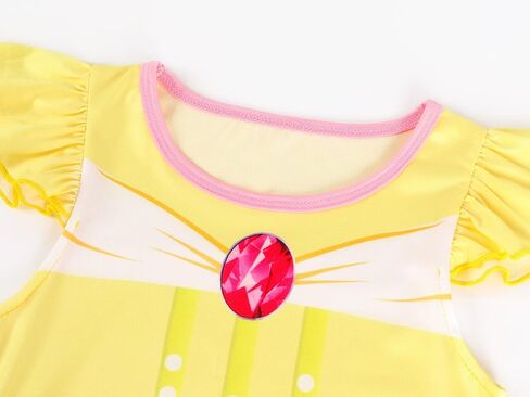 AmzBarley Girls Nightgowns Princess Pajamas for Toddler Kids Sleepwear Nightdress Little Girls Nightie Dress in Saudi Arabia
