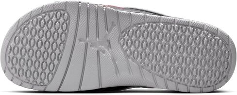 Nike Jordan Hydro 4 Retro Men's Slides (532225-060, Black/Cement Grey/Fire Red) in Saudi Arabia