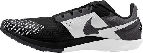 Nike Rival XC 6 Cross-Country Spikes (DX7999-001, Black/Metallic Silver-DK Smoke Grey) Size 11.5 in Saudi Arabia