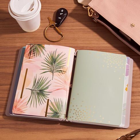 On The Go Folio - Small Holder Case to Protect Your Planners and Journals. Works Great w Petite Planners & Journals. Elastic Band Holder - Erin Condren (Small, Starry Sky) in Saudi Arabia