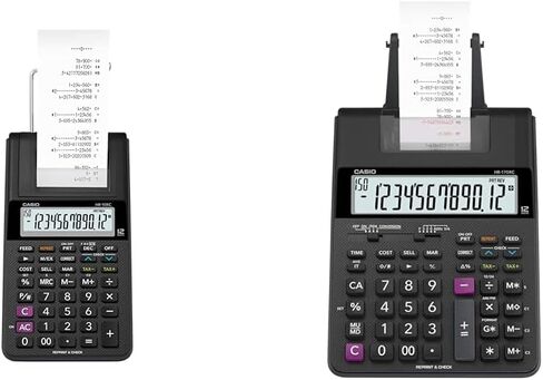 Casio HR-10RC, Mini-Desktop Printing Calculator (New Version of The HR-8TM) in Saudi Arabia