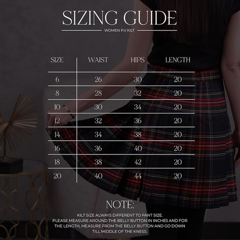 Scottish Tartan Kilts for Women Traditional Tartan Pleated Women's Kilt in Saudi Arabia