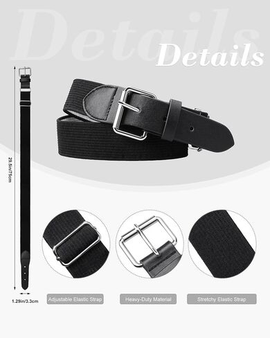 Stelle البيسبول البيسبول Fastpitch حزام الفتيات الشباب الرياضة مطاطا قابل للتعديل الأولاد أحزمة موحدة للأطفال in Saudi Arabia