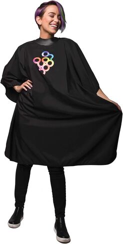 FRAMAR Barber Cape - Hair Cutting Cape with Snap Closure and Rubberized Collar, Haircut Cape in Saudi Arabia