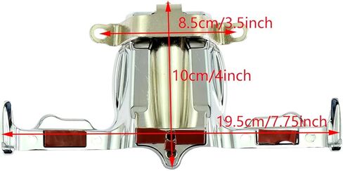 غطاء غماز/رافع كتلة للدراجة النارية من HDBUBALUS مناسب لدراجة Harley Twin Cam Street Glide Road King Dyna 1999-2016 in Saudi Arabia