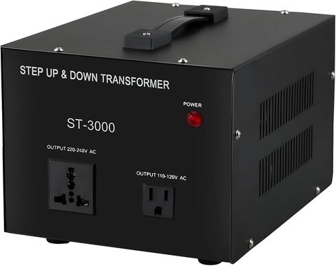 YaeCCC 2000VA Voltage Converter Transformer Heavy Duty Step Up and Down Transformer 110 to 220V with USB Port in Saudi Arabia