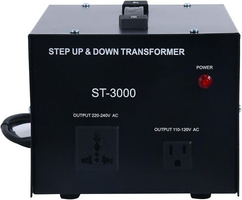 YaeCCC 2000VA Voltage Converter Transformer Heavy Duty Step Up and Down Transformer 110 to 220V with USB Port in Saudi Arabia