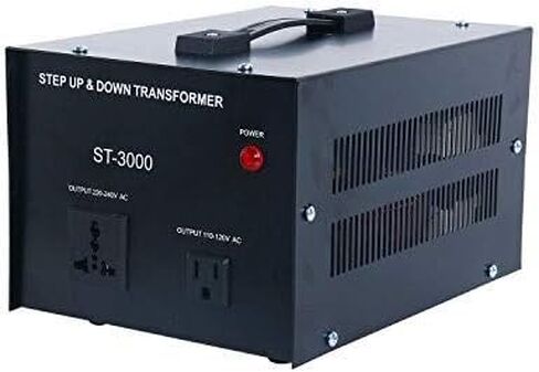YaeCCC 2000VA Voltage Converter Transformer Heavy Duty Step Up and Down Transformer 110 to 220V with USB Port in Saudi Arabia
