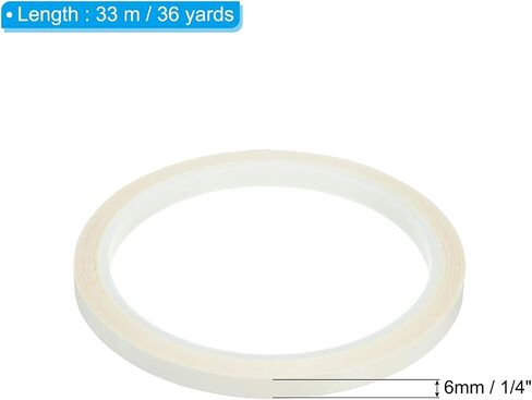 PATIKIL 1/4" Whiteboard Tape, 12 Pack Thin Dry Erase Tape for Graphic Chart Marking DIY Art, Red in Saudi Arabia