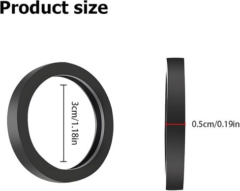 20 قطعة من حشوات علب غاز السيارة حلقة مطاطية، حشية خزان بنزين السيارة، استبدال سدادة غسالة الوقود، غسالة علب بنزين السيارات، متوافقة مع معظم فوهة علب الغاز in Kuwait
