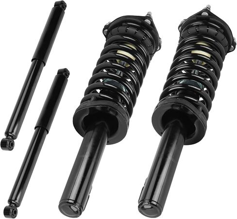 Complete Front and Rear Strut Shock Absorber Fit for Jeep Commander 2006-2010, for Jeep Grand Cherokee 2005-2010, Complete of Hydraulic Front Strut w/Coil Spring Kits Replace for 171377L, 171377R in Saudi Arabia