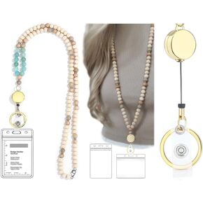 SAM & LORI Lanyard Lanyards for Id Badges Teacher Lanyard Lanyards for Keys Retractable Lanyards for Id Badges Holder Cute Keychain Lanyard Women
