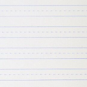 School Smart-85353 Skip-A-Line Ruled Writing Paper, 3/8 Inch Ruled Short Way, 8 x 10-1/2 Inches, White, Pack of 500