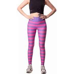 Womens High Waisted Buttery Soft Leggings - Cosplay Halloween Costumes Nightmare 80s Skeleton