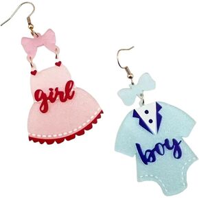 Birthday Earrings Resin Acrylic Glitter Happy Birthday Letter Drop Dangle Earrings For Women Statement Cute Jewelry Party Festive Gifts in Saudi Arabia
