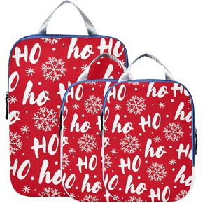 ديناصورات الأطفال الملونة دينوس سلسة على الأبيض 3 مجموعات مكعبات التعبئة، منظمات تعبئة السفر، حقيبة تخزين أدوات الزينة من قماش أكسفورد مقاومة للماء in Kuwait