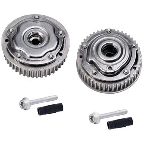 Engine Timing Camshaft Gear Intake and Exhaust Cam VVT Sprocket, Fit for Chevrolet Aveo Cruze Pontiac G3 Saturn Astra 1.6L 1.8L, Replacement 55567048 55567049