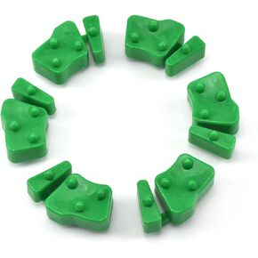 6 Pcs Dampener Cush Drive Green for Rear #40278-08 Compatible with 2008-2018 Harley-Davidson FLHT/FLRT