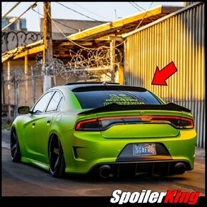 SpoilerKing Rear Window Roof Spoiler Compatible with Dodge Charger 2015-on (380R)